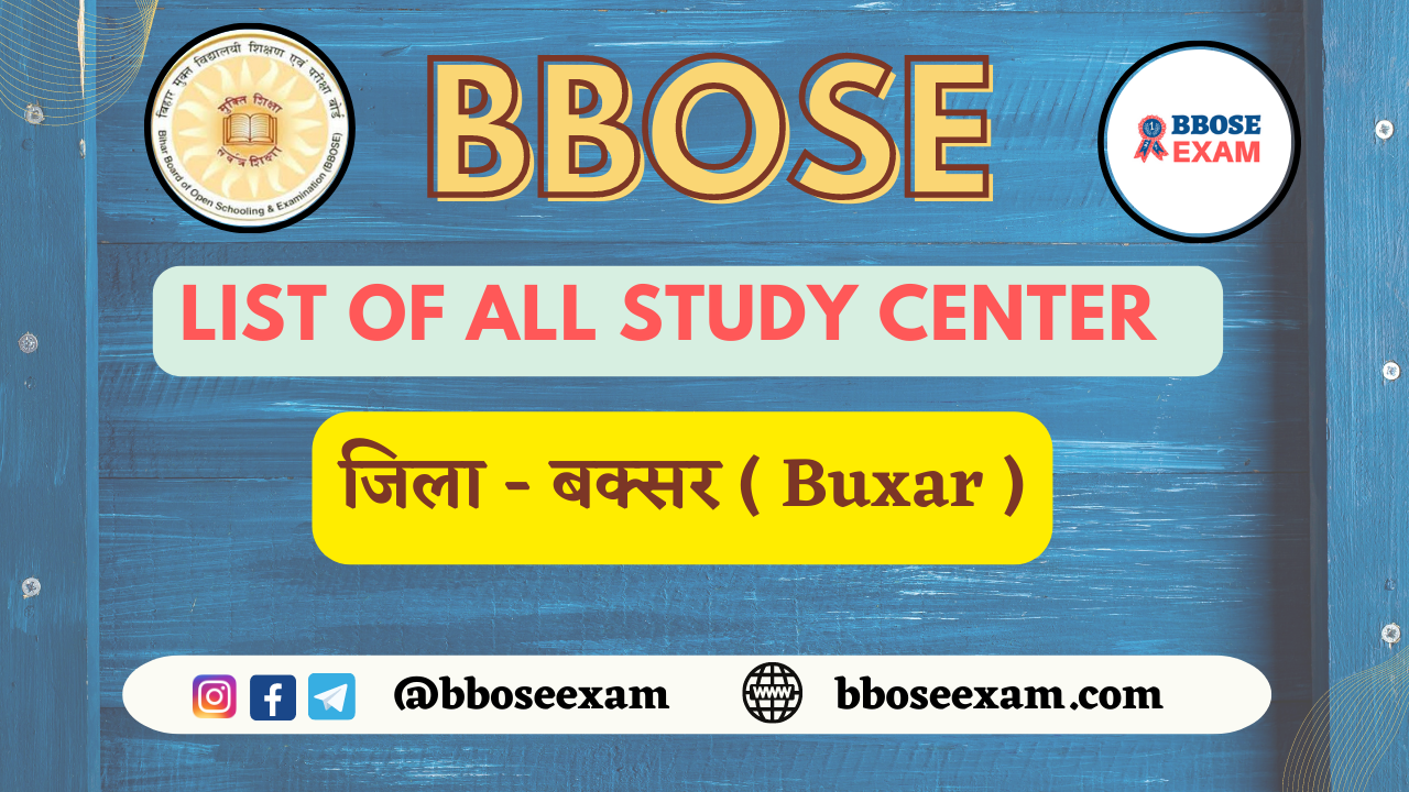 BBOSE Study Centre at Baxur